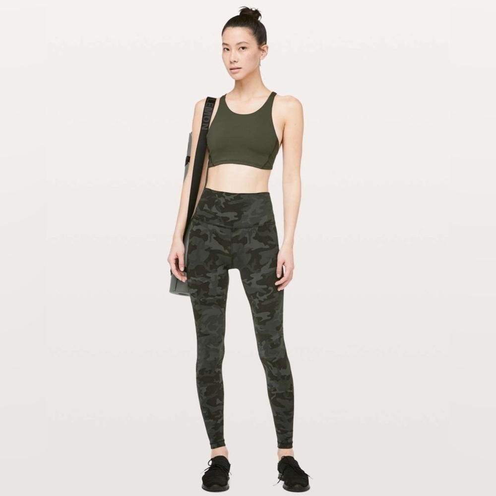 Lululemon Align Full Length Leggings. Size 8 Camo - Picture 2 of 9